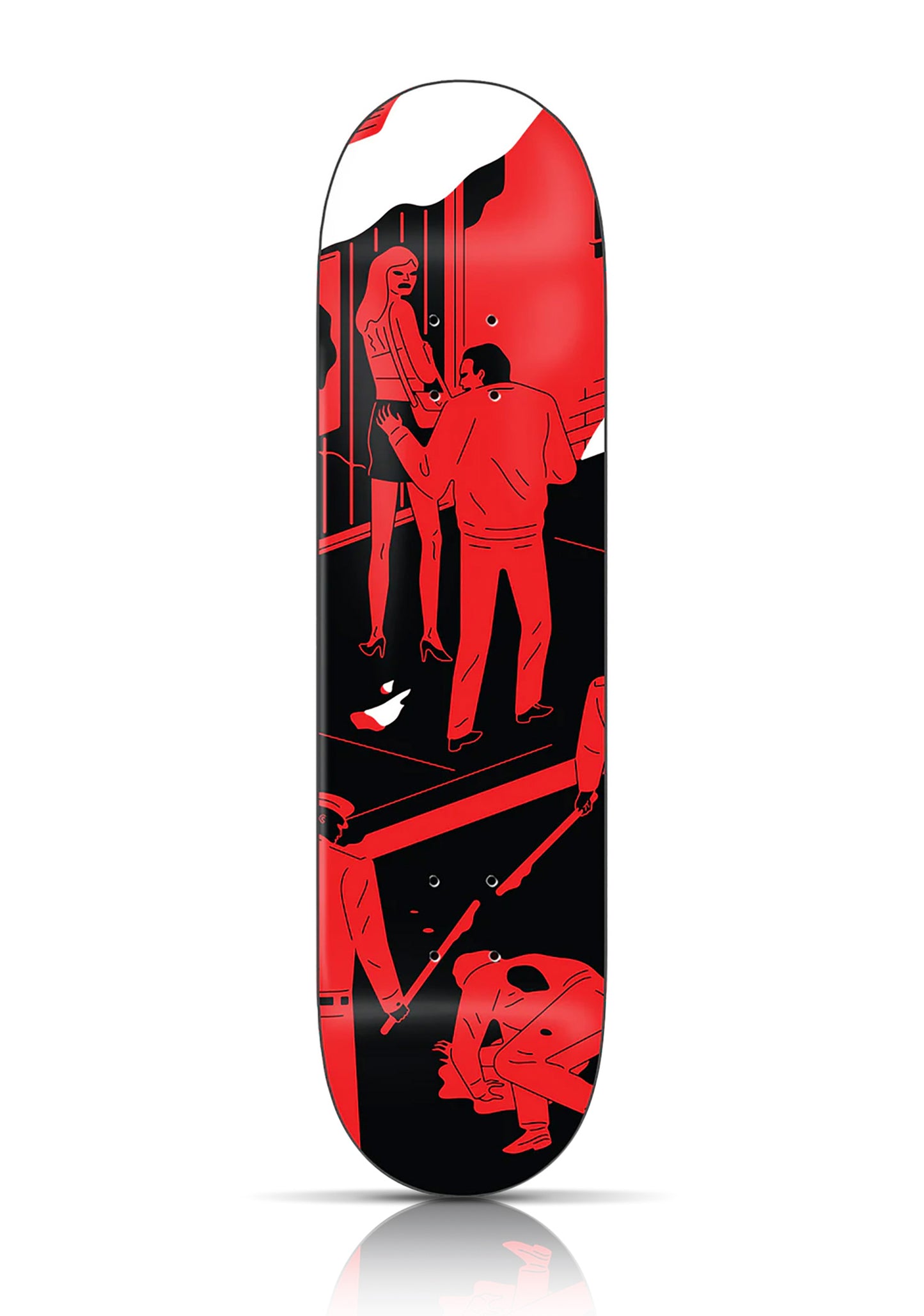 CLEON PETERSON 'Rule of Law' (2022) HAND-SIGNED Polyptych Skateboard Deck Set