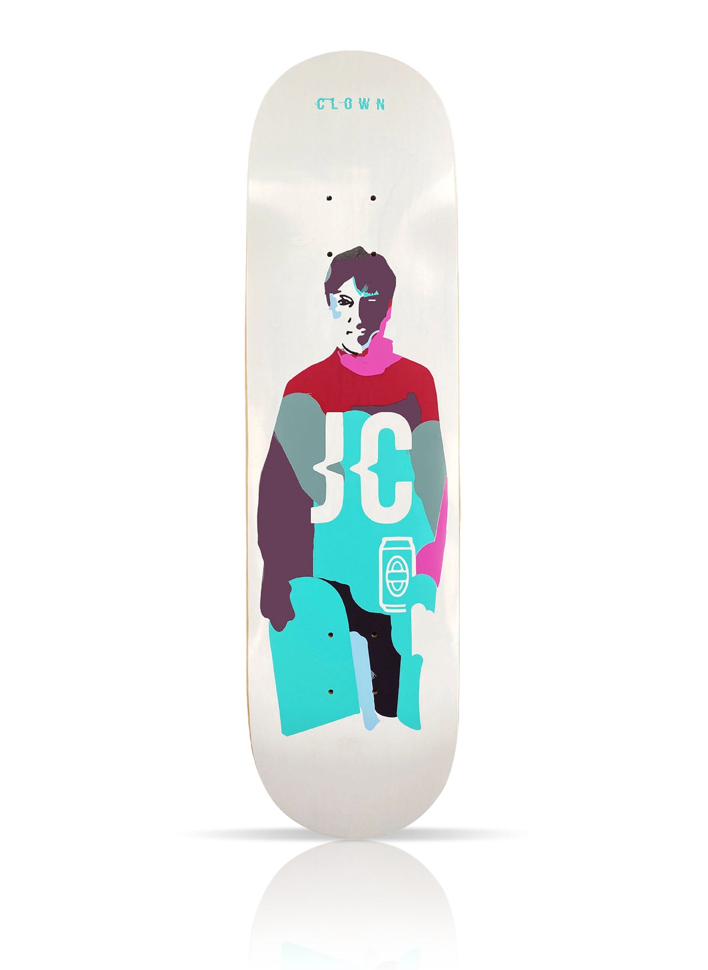 CLOWN SKATEBOARDS 'Pro Board: Josh Cox' (2021) Skateboard Deck