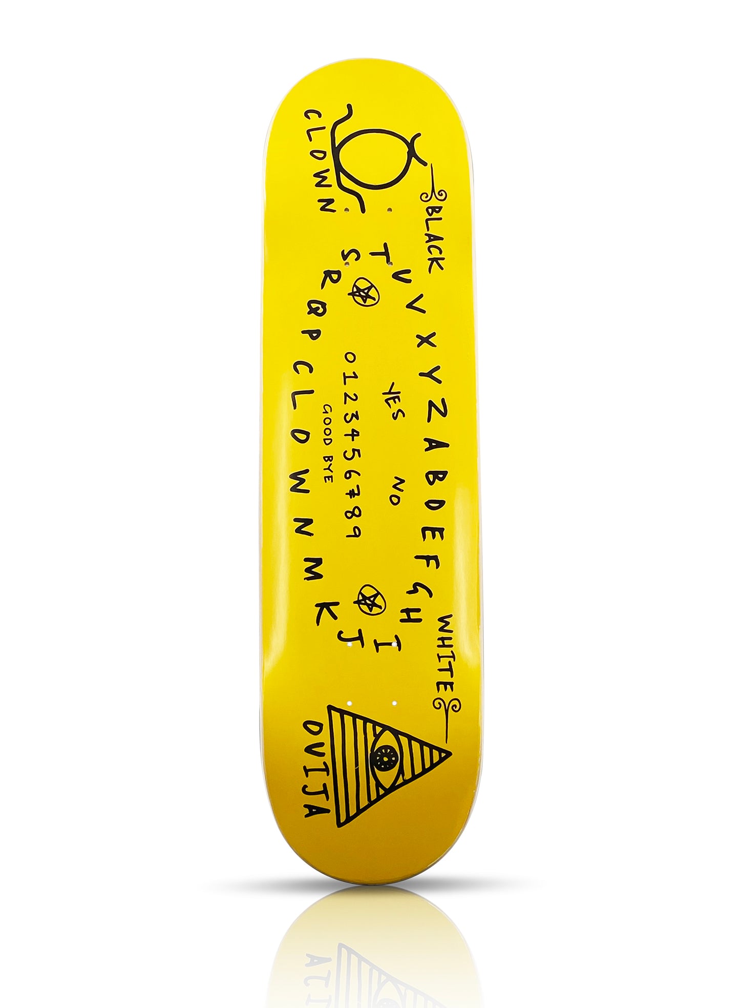 CLOWN SKATEBOARDS 'Ouija Board' (2021) Skateboard Deck (8.25")