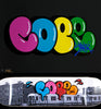 COPE2 'Iconic Bubble' Framed Screen Print + Skateboard Deck