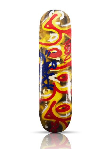 COPE2 x 1xRUN 'MTA Throwie' (2020) Skateboard Deck