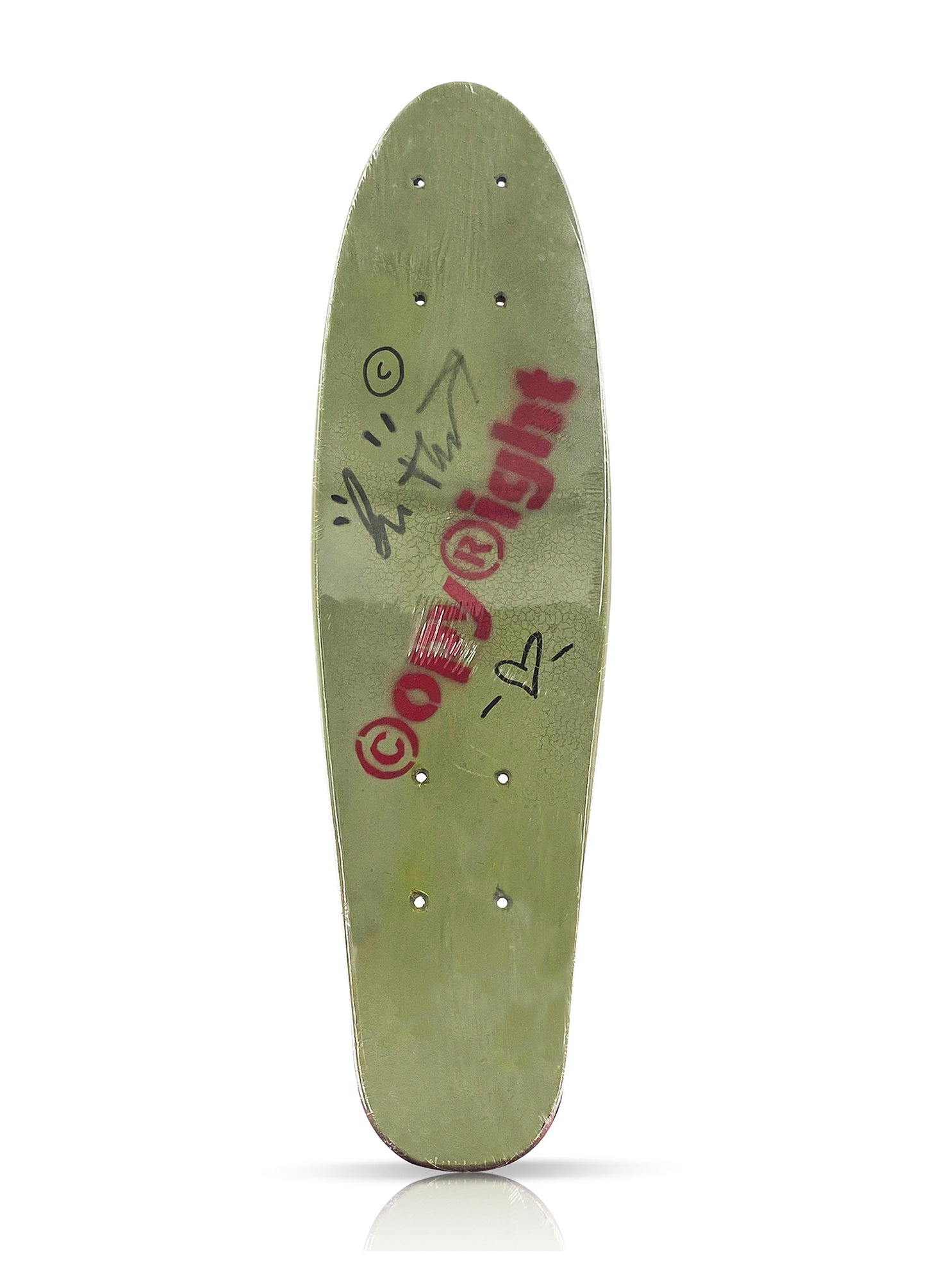 COPYRIGHT 'Forever 13' (2018) Mini-Cruiser Skateboard Deck