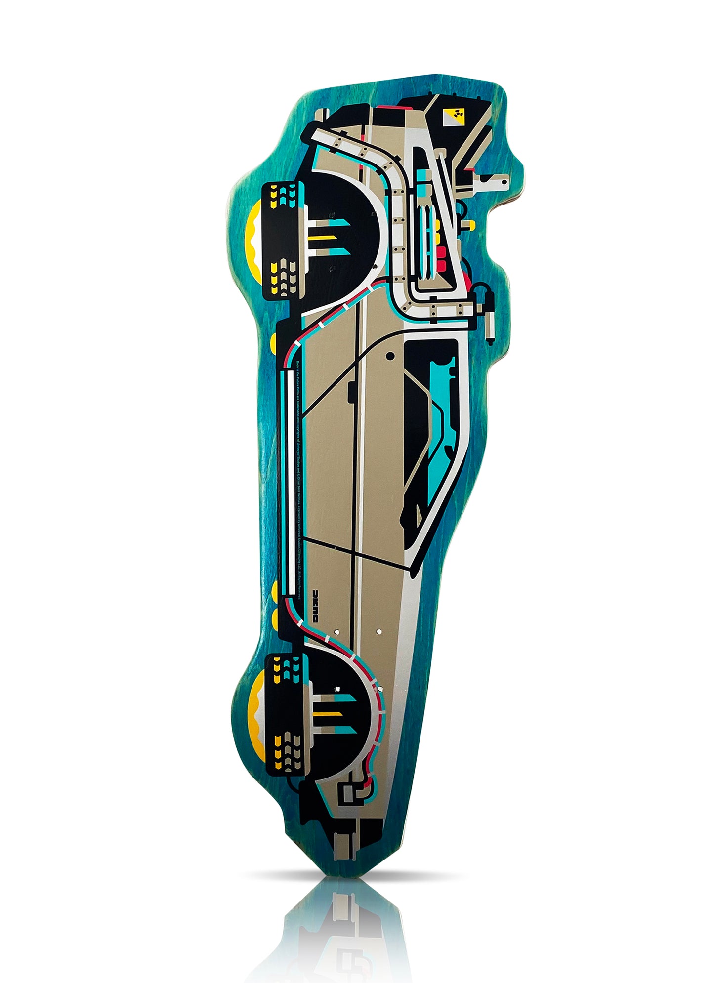 BACK to the FUTURE x 3DRetro 'DeLorean II' (2020) Skateboard Deck