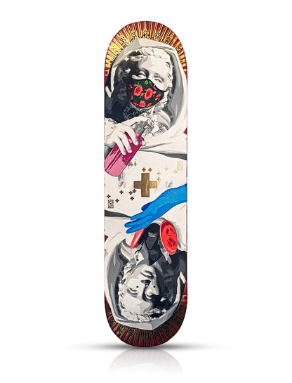 DS 'Heal Mary' (2020) Original Triptych Skateboard Deck Set