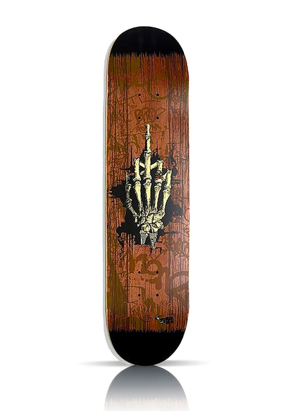 D*FACE x Enuff 'Polyptich Set' (2008) Skateboard Deck