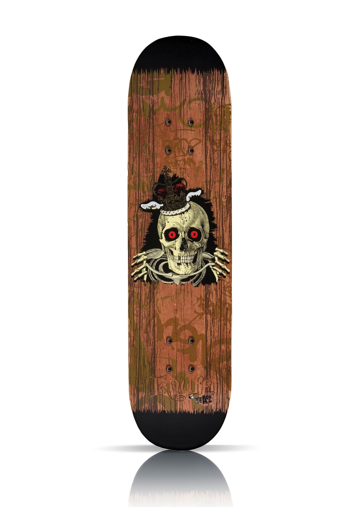 D*FACE x Enuff 'Polyptich Set' (2008) Skateboard Deck