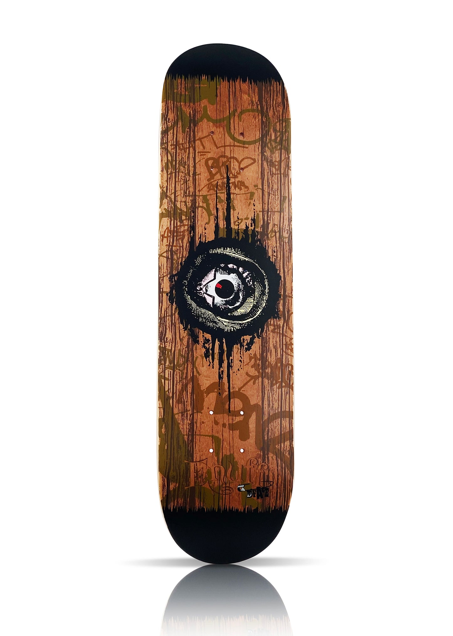 D*FACE x Enuff 'Polyptich Set' (2008) Skateboard Deck