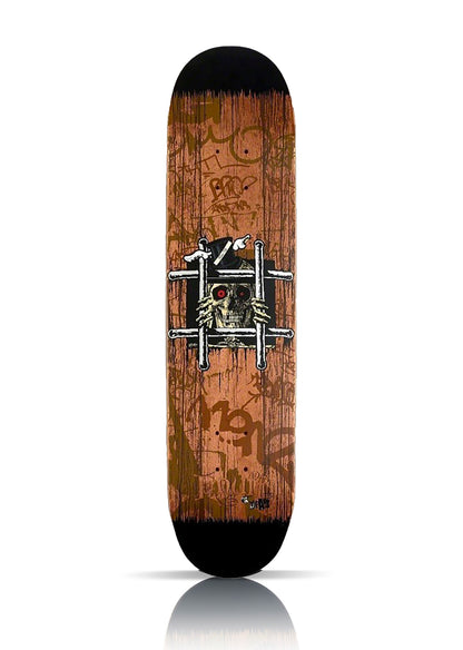 D*FACE x Enuff 'Polyptich Set' (2008) Skateboard Deck
