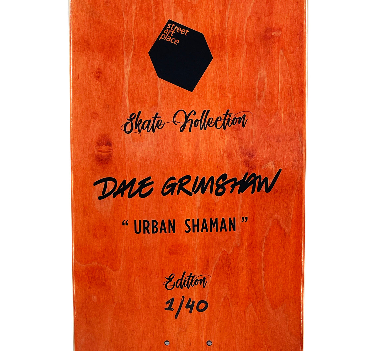 DALE GRIMSHAW 'Urban Shaman' (2021) Skateboard Deck