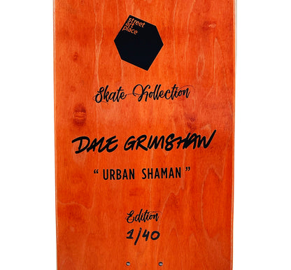 DALE GRIMSHAW 'Urban Shaman' (2021) Skateboard Deck