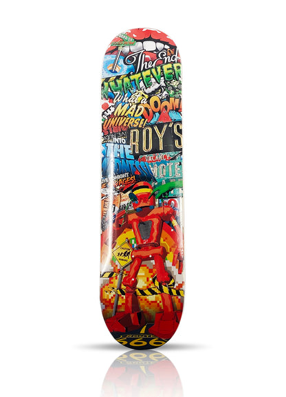 DENIAL x 1xRUN 'Into the Madness' (2020) Skateboard Deck