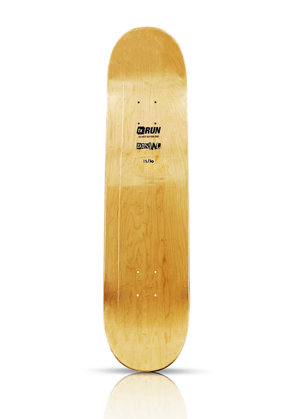 DENIAL x 1xRUN 'The More You Know' (2020) Skateboard Deck