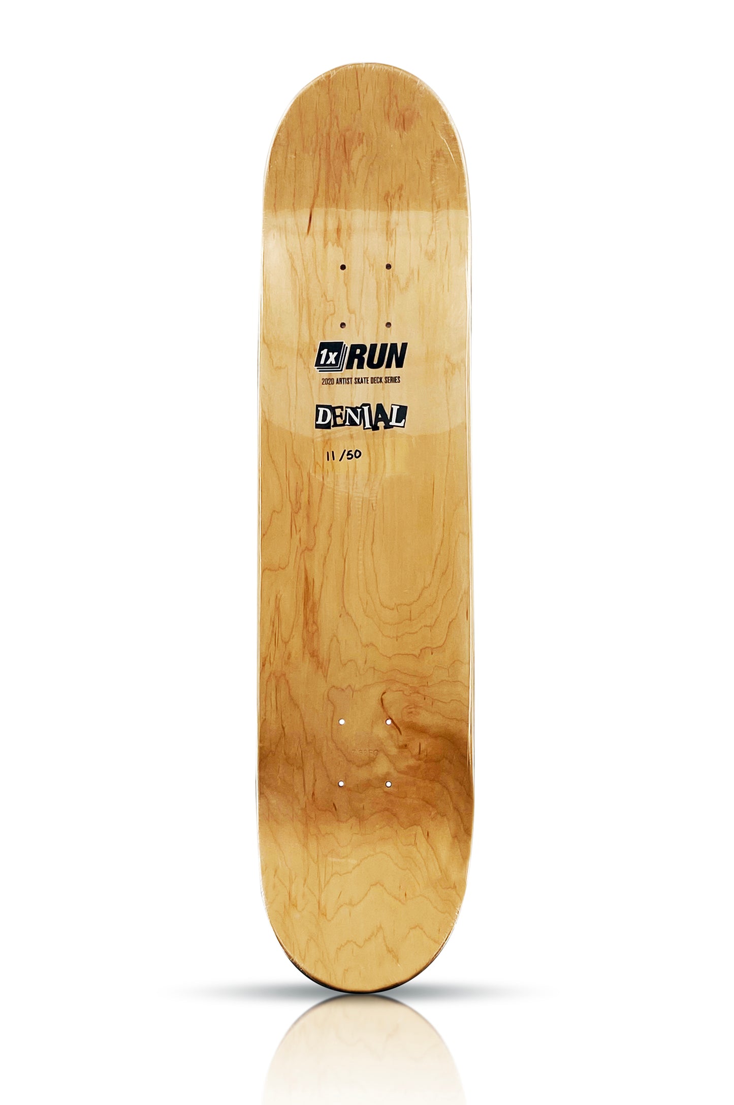 DENIAL x 1xRUN 'XXXRay' (2020) Skateboard Deck