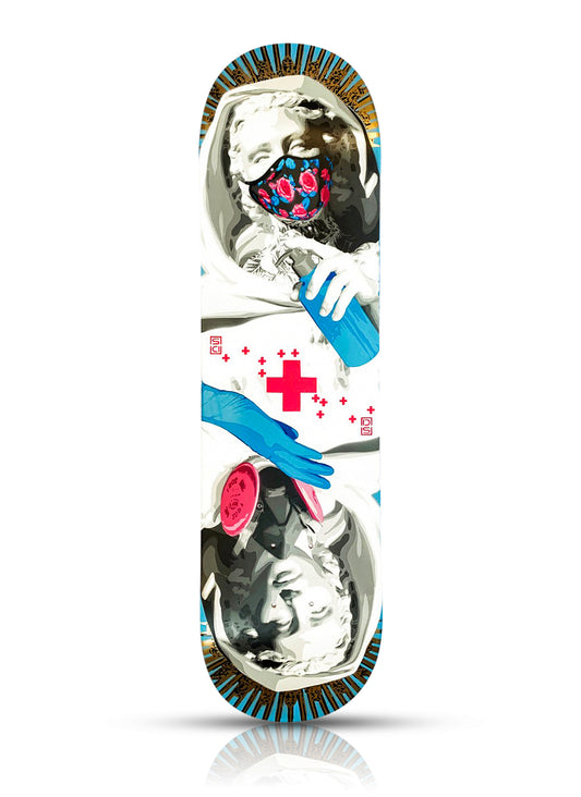 DS x Signari Gallery 'Heal Mary' (2020) Skateboard Deck + Mask