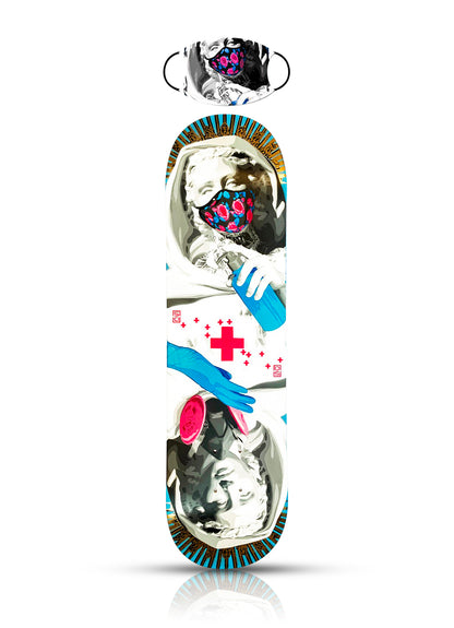 DS x Signari Gallery 'Heal Mary' (2020) Skateboard Deck + Mask