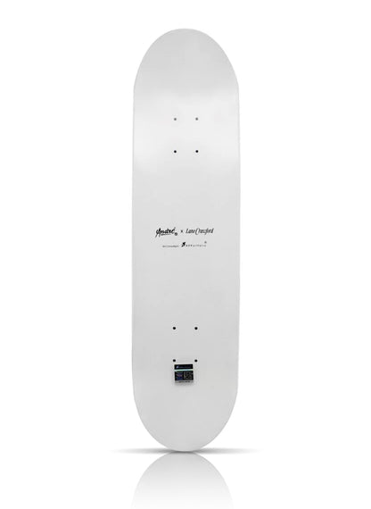 ANDRE SARAIVA x Apportfolio 'Mr. A x Lane Crawford' (2022) Skateboard Deck (white)