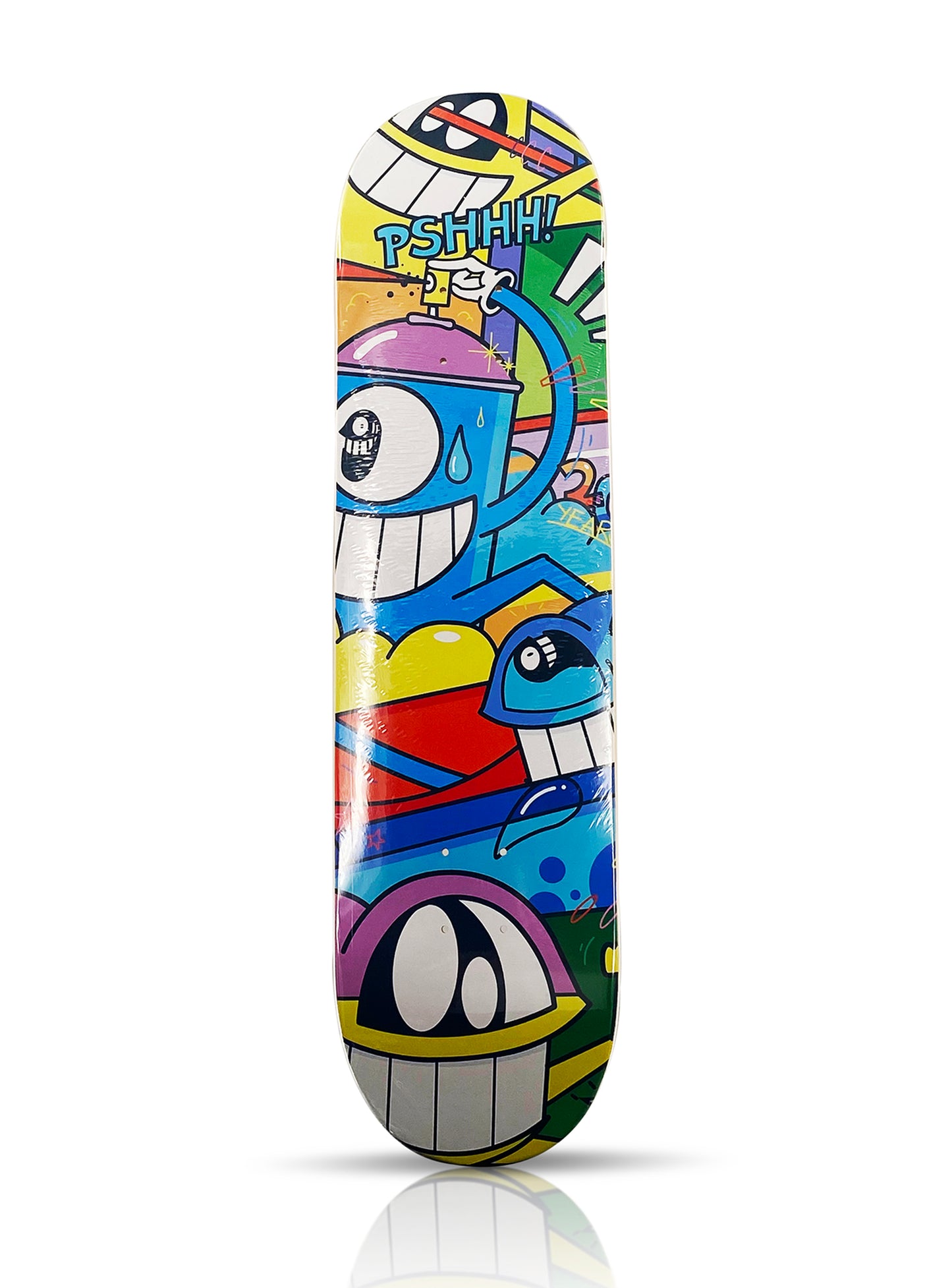 EL PEZ x 1xRUN '20 Years Smiling...' (2020) Skateboard Deck (III)