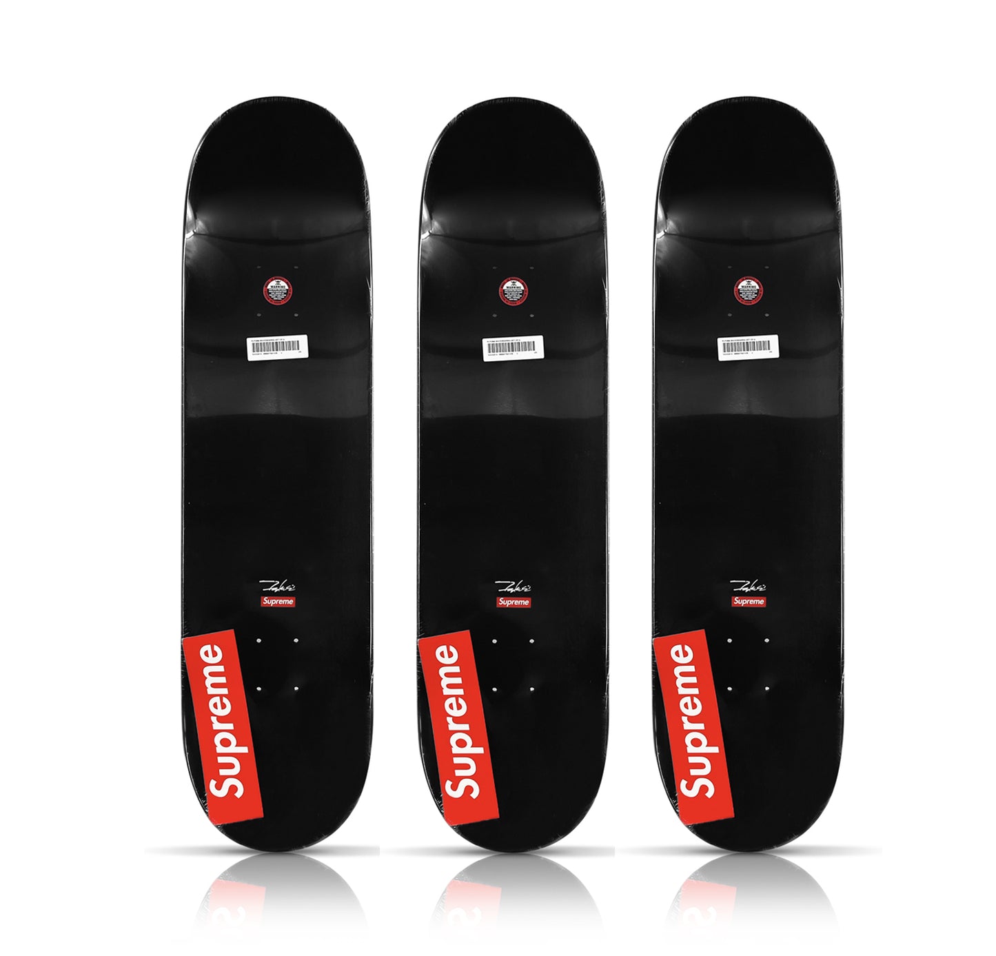 FUTURA x SUPREME 'The Good, the Bad & the Ugly' (2022) Skateboard Deck Triptych