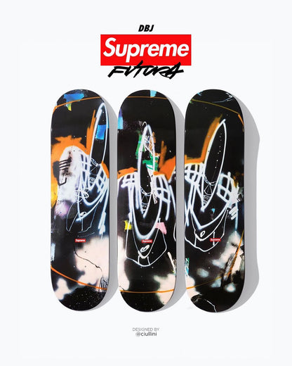 FUTURA x SUPREME 'The Good, the Bad & the Ugly' (2022) Skateboard Deck Triptych