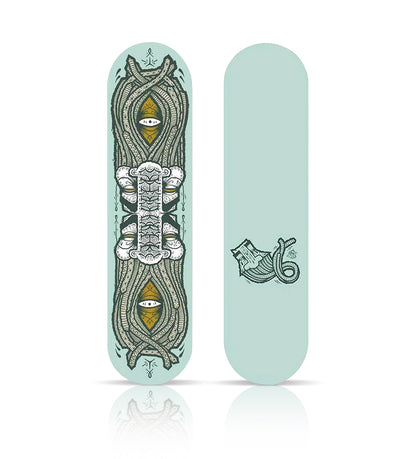 GATS 'Movement' (2021) Hand-Signed Skateboard Deck (green)