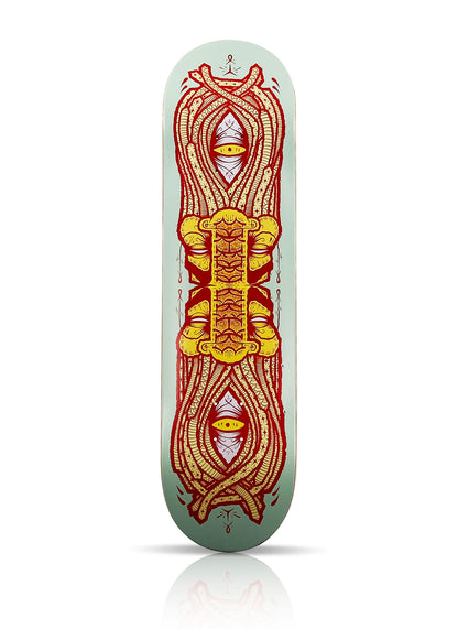 GATS 'Movement' (2021) Skateboard Deck (orange)