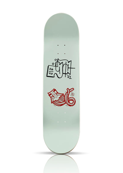GATS 'Movement' (2021) Skateboard Deck (orange)
