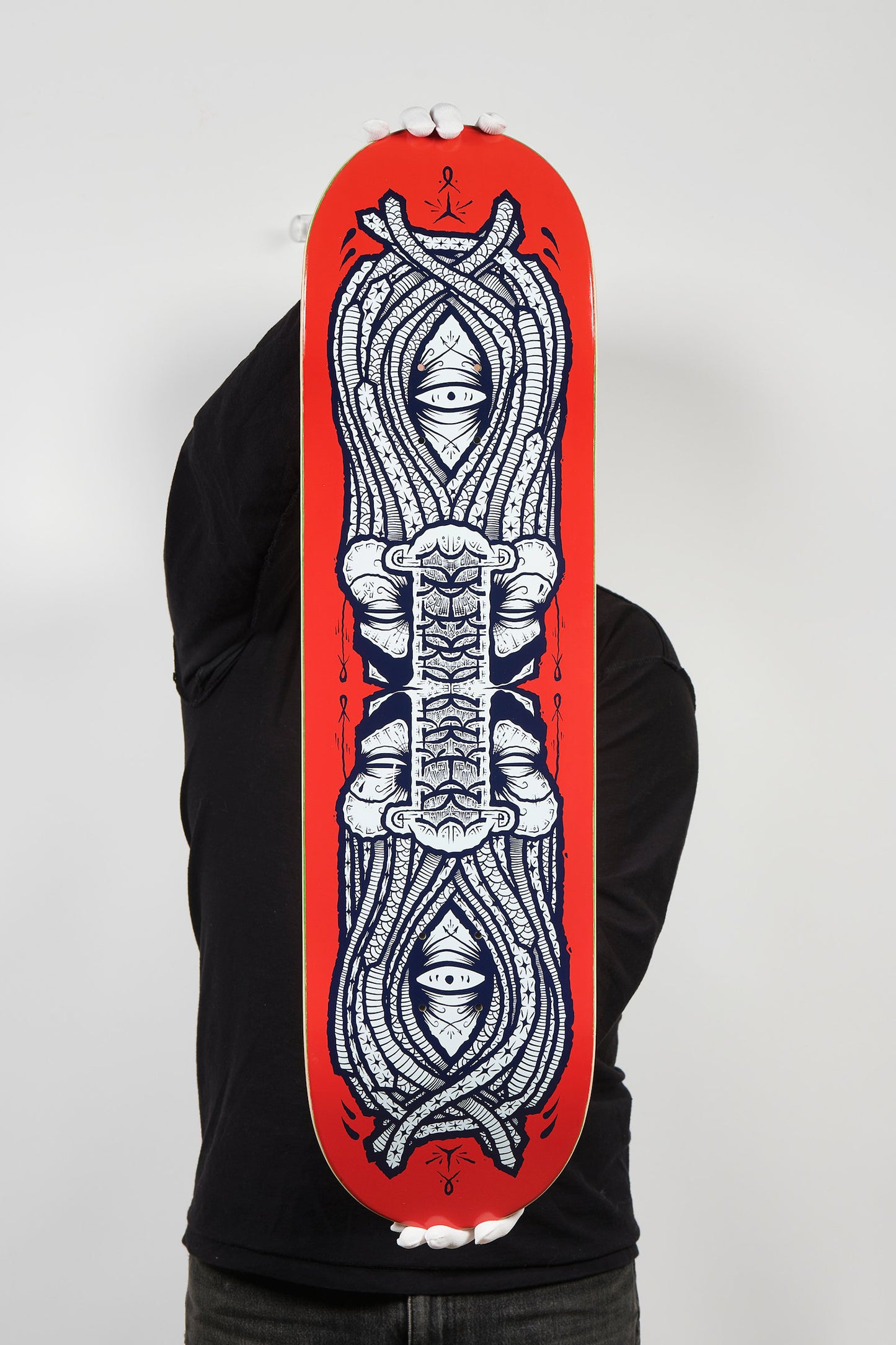 GATS 'Movement' (2021) Hand-Signed Skateboard Deck (red)