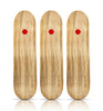 GARETH TRISTAN EVANS 'Junk Fotoautomatica' (2021) Gold Leaf Triptych Skateboard Deck Set