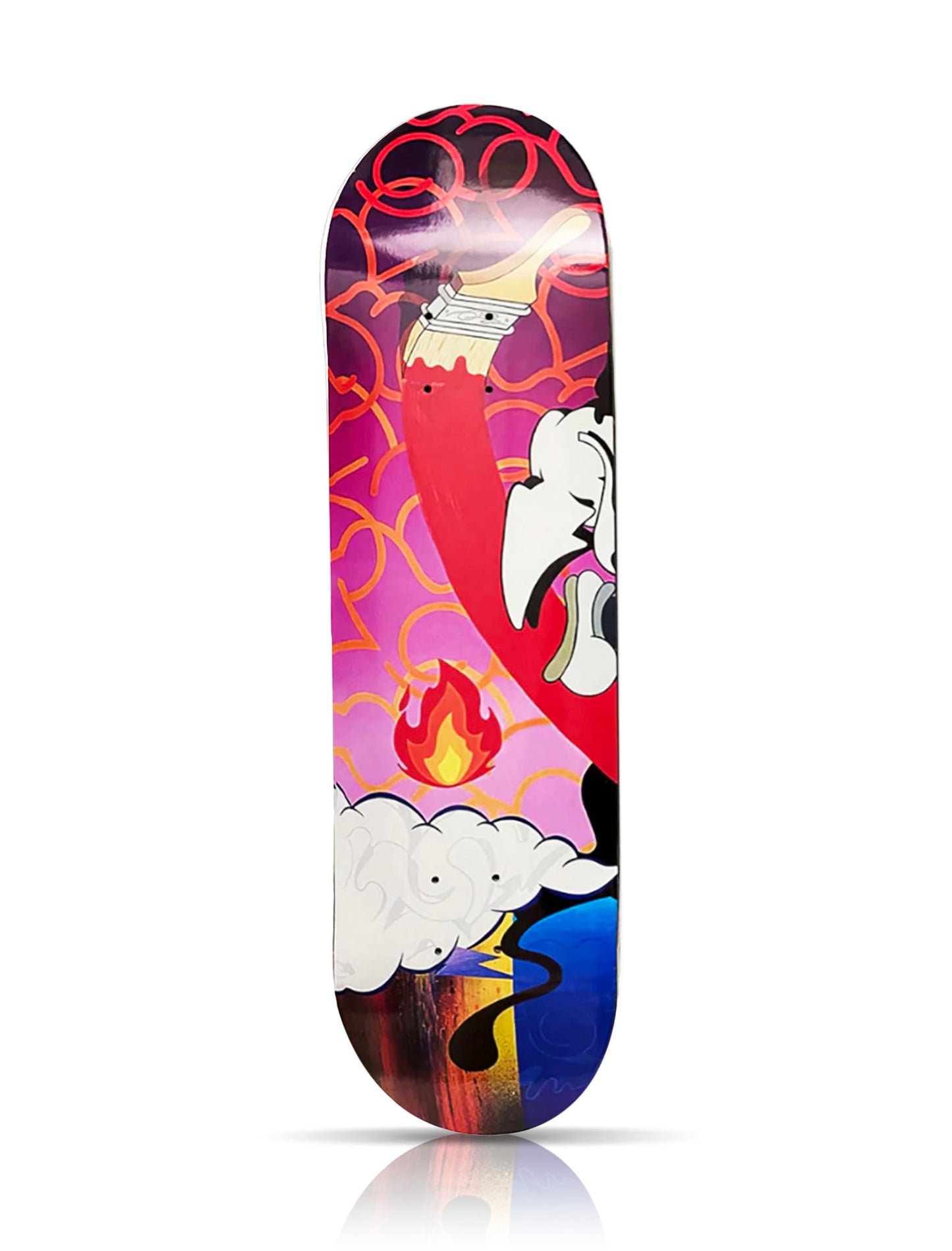 GIZ NYC 'Running from Self' (2021) Triptych Skateboard Deck Set