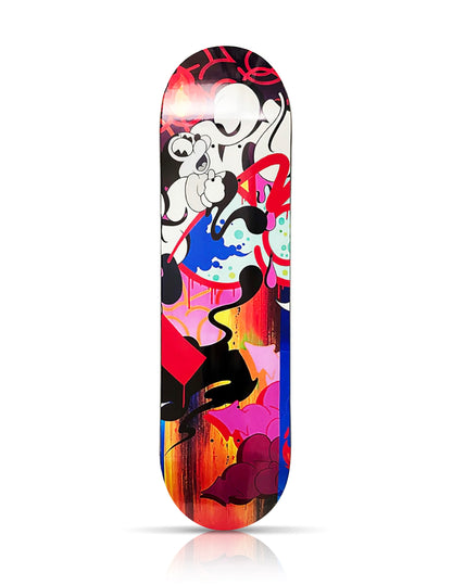 GIZ NYC 'Running from Self' (2021) Triptych Skateboard Deck Set