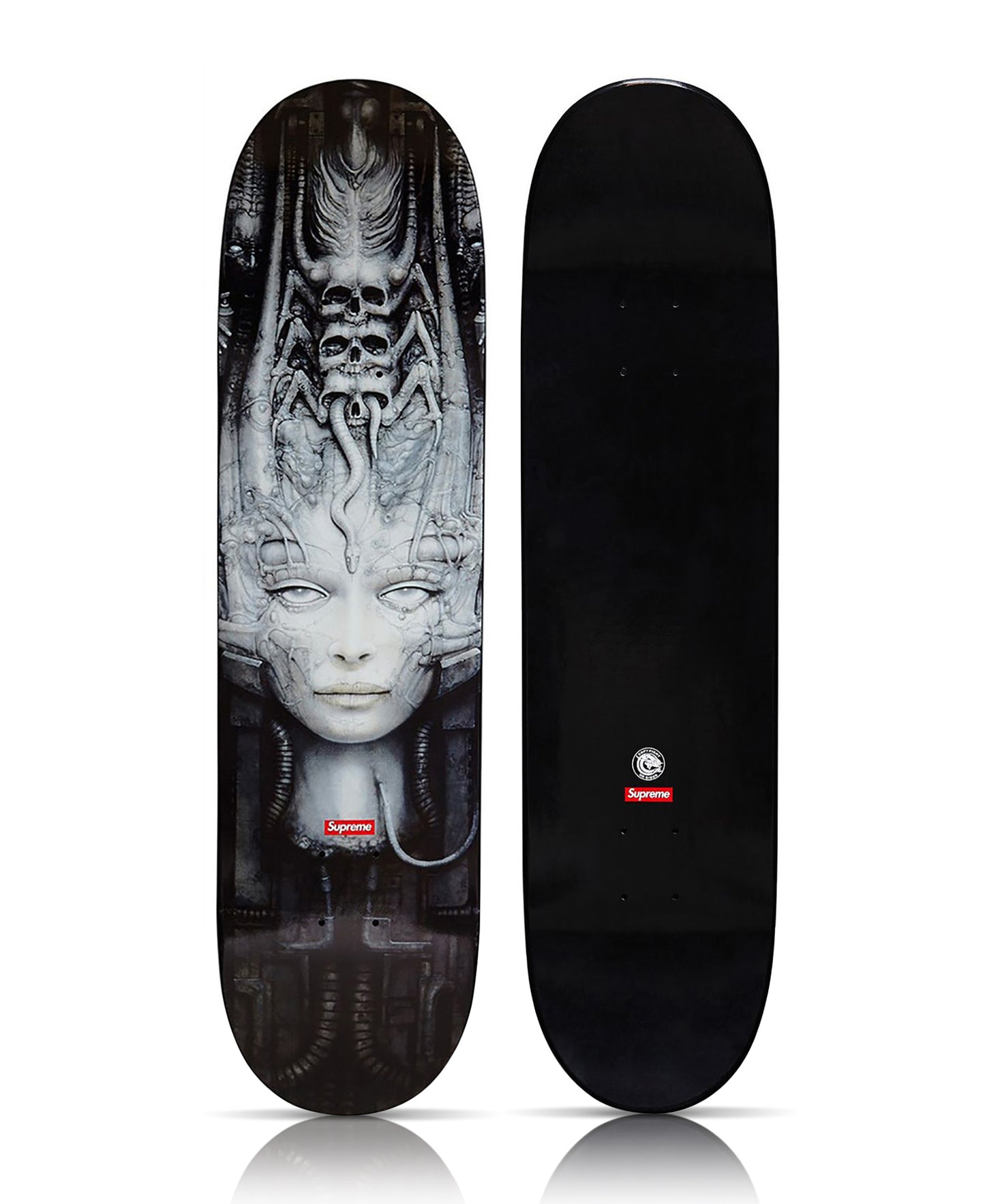 H.R. GIGER x SUPREME 'Li II' + 'The Spell IV' (2014) Skateboard Deck Set