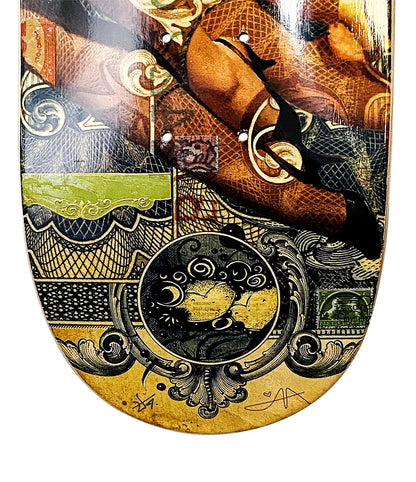 HANDIEDAN 'Amphitrite' (2019) Hand-Embellished Skateboard Deck