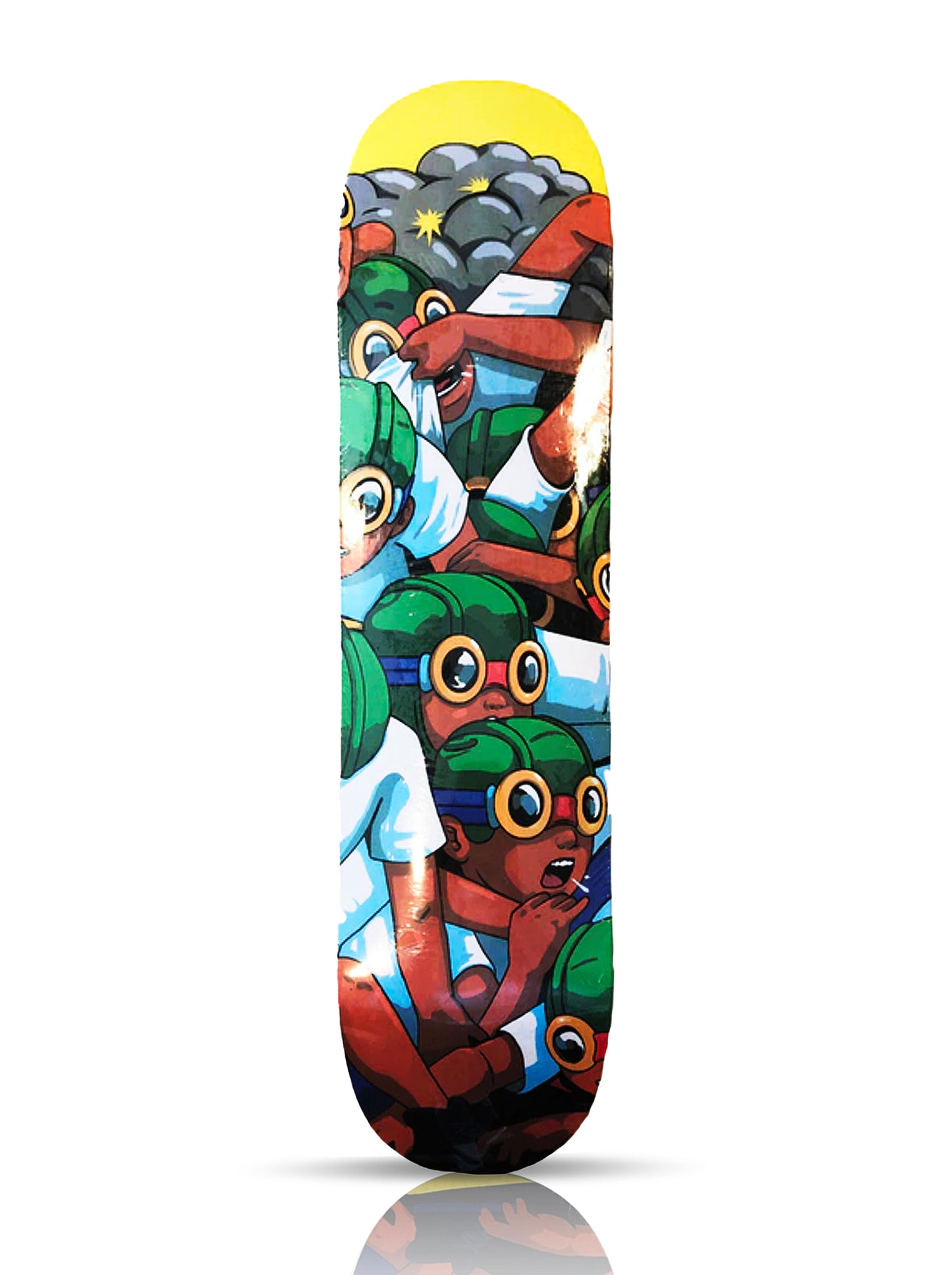 HEBRU BRANTLEY x ComplexCon 'Fly Boys' (2019) Skateboard Deck