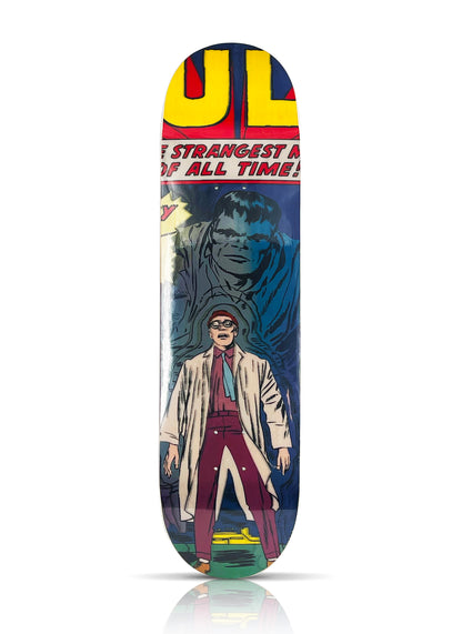 MARVEL x HUF 'Hulk: Lenticular' (2022) Skateboard Deck