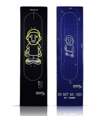 III EYE VIEW x NTWRK 'IN MY MIIIND' (2021) Skateboard Deck