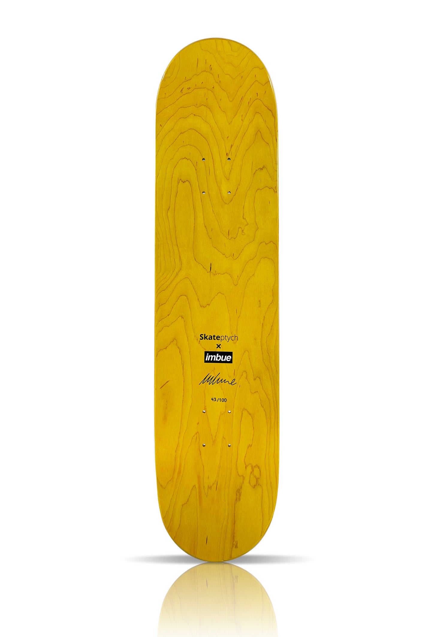 IMBUE x Skateptych 'Drug Lord Cross' (2017) Skateboard Deck