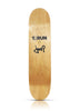 JM RIZZI x 1xRUN 'Toltec Rhythms' (2022) Skateboard Deck (red, #15)
