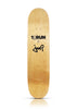 JM RIZZI x 1xRUN 'Toltec Rhythms' (2022) Skateboard Deck (white, #PP)