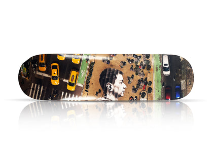 JR (Jean-René) 'Migrants, Walking New York City' (2015) Polyptych Skateboard Deck Set