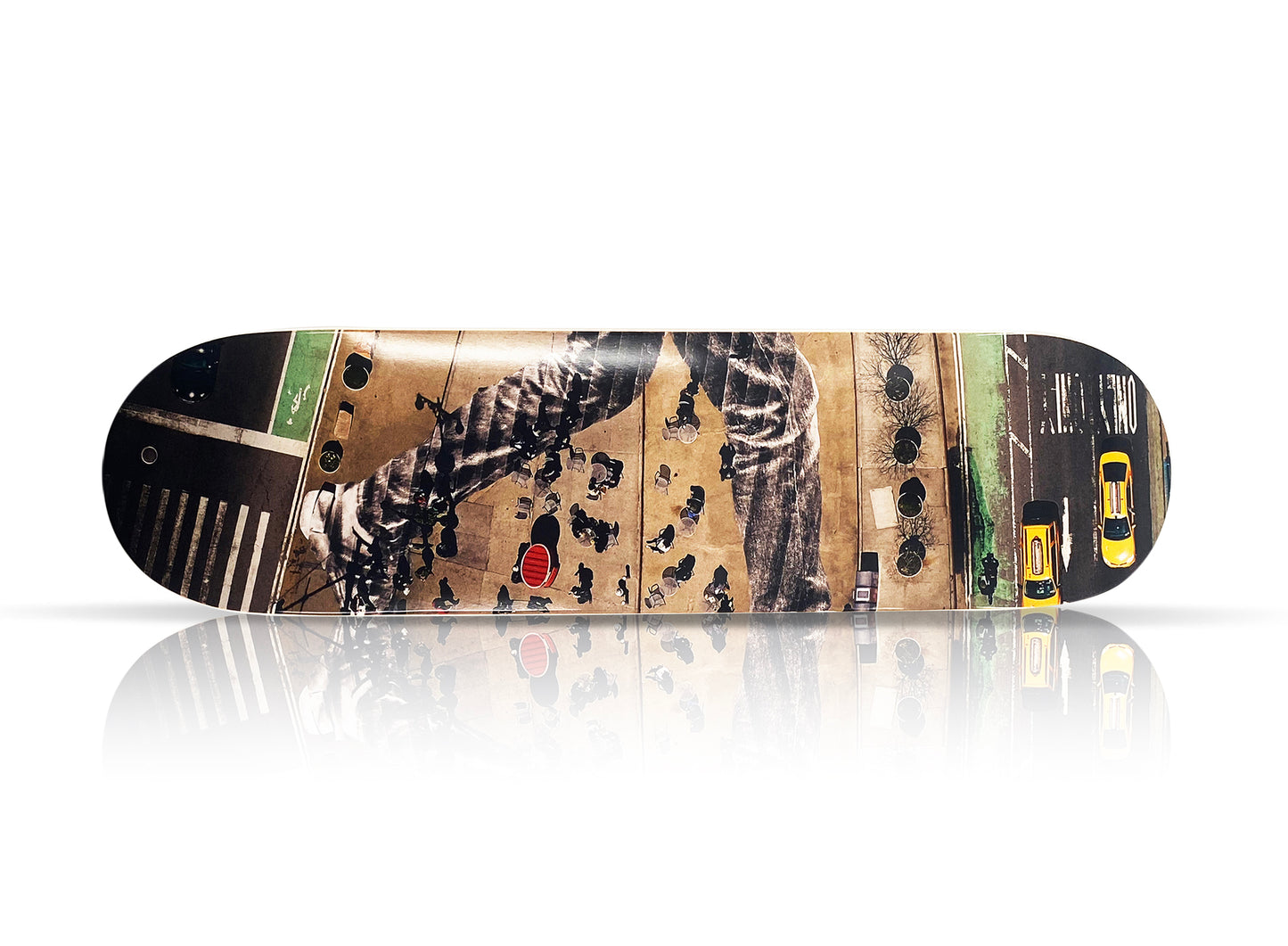 JR (Jean-René) 'Migrants, Walking New York City' (2015) Polyptych Skateboard Deck Set