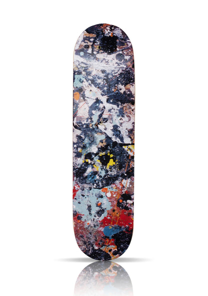 JACKSON POLLOCK x The Hundreds Skateboard Deck (2017)