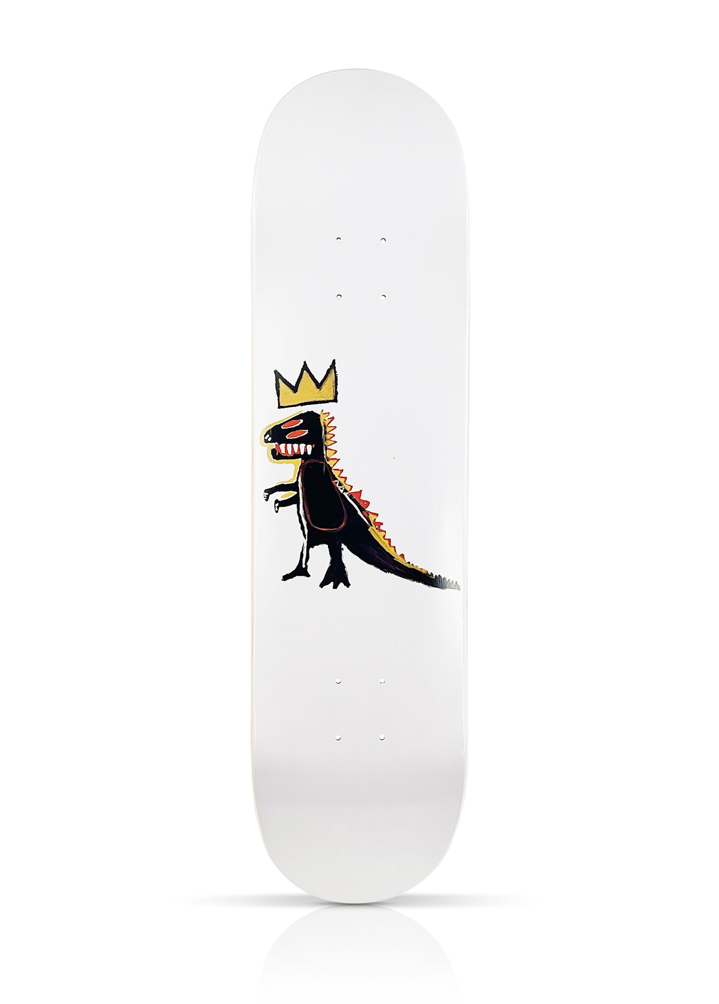 JEAN-MICHEL BASQUIAT 'Pez Dispenser' Framed Skateboard Deck + Print