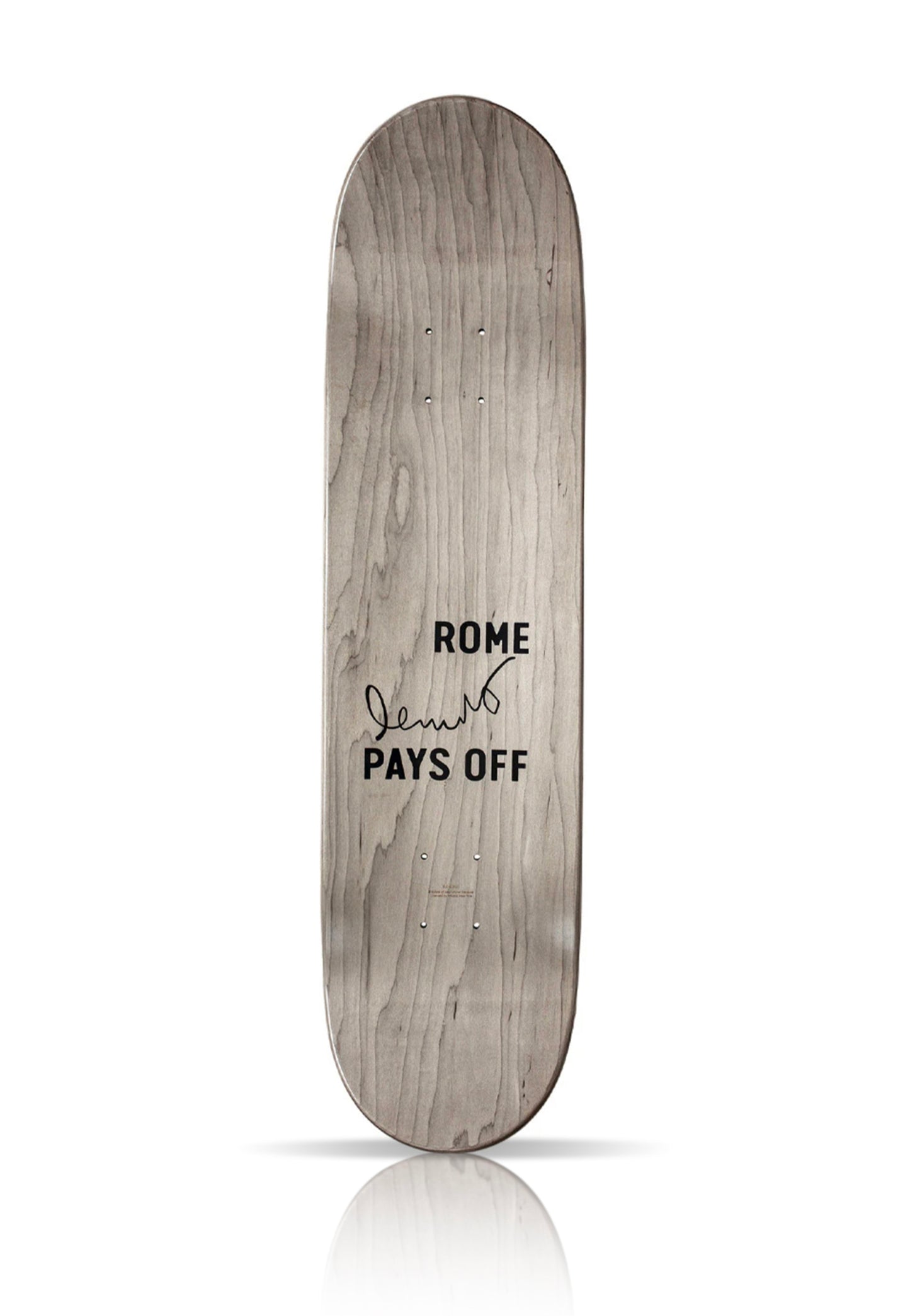 JEAN-MICHEL BASQUIAT 'Toxic' (2020) Skateboard Deck