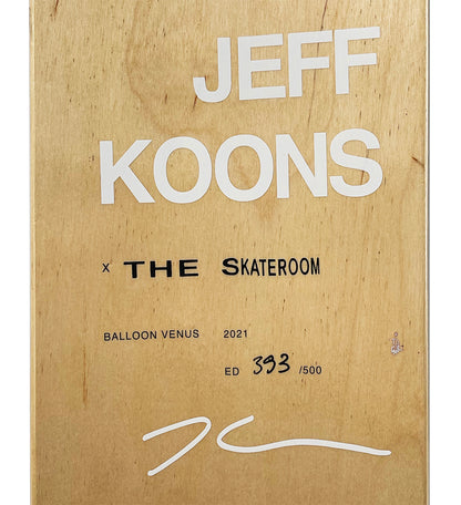 JEFF KOONS 'Balloon Venus' (2021) Diptych Skateboard Deck Set