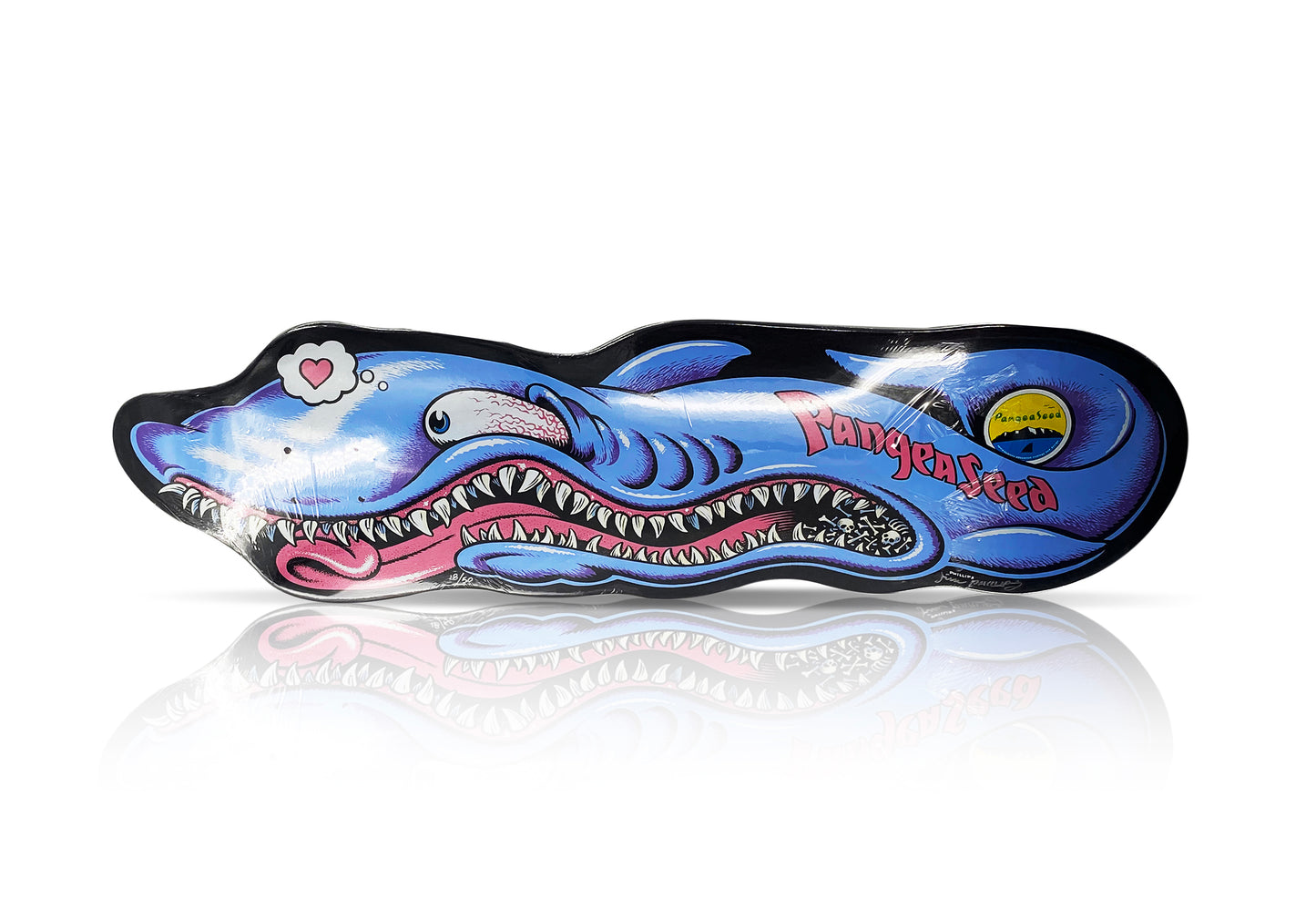 JIM PHILLIPS 'Sharky Love' (2020) Skateboard Deck