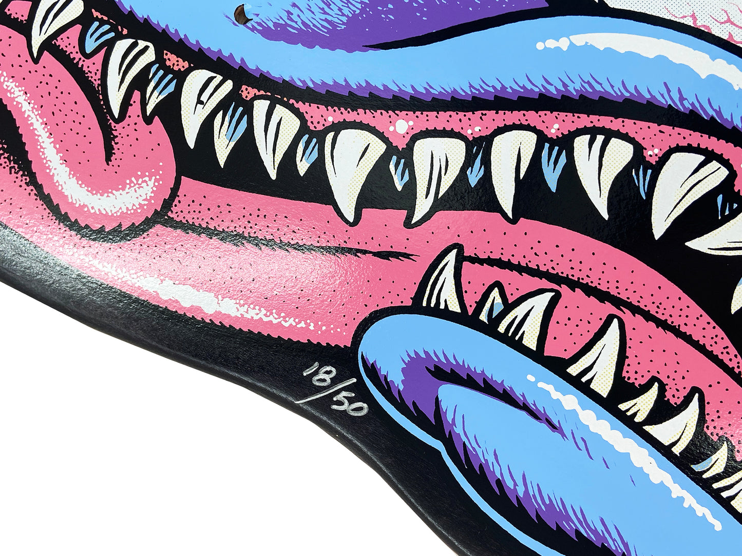 JIM PHILLIPS 'Sharky Love' (2020) Skateboard Deck