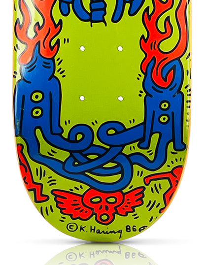 KEITH HARING x Alien Workshop 'Designed NY Dragon' (1986) Skateboard Deck