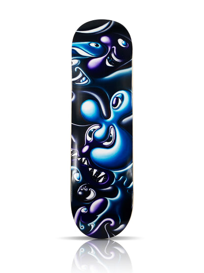 KENNY SCHARF 'Blablobs' (2021) Triptych Skateboard Deck Set