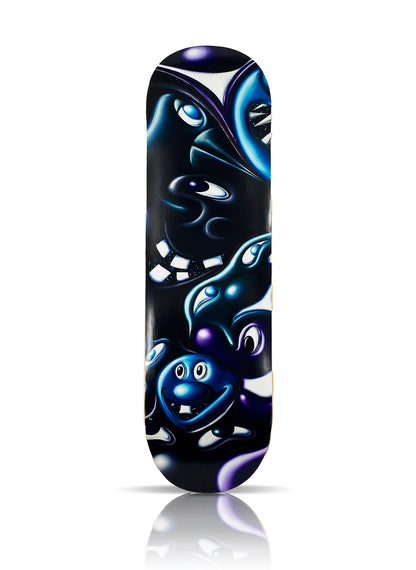KENNY SCHARF 'Blablobs' (2021) Triptych Skateboard Deck Set