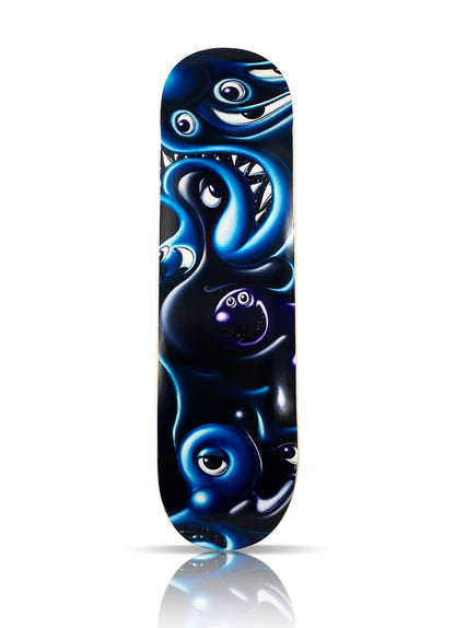 KENNY SCHARF 'Blablobs' (2021) Triptych Skateboard Deck Set
